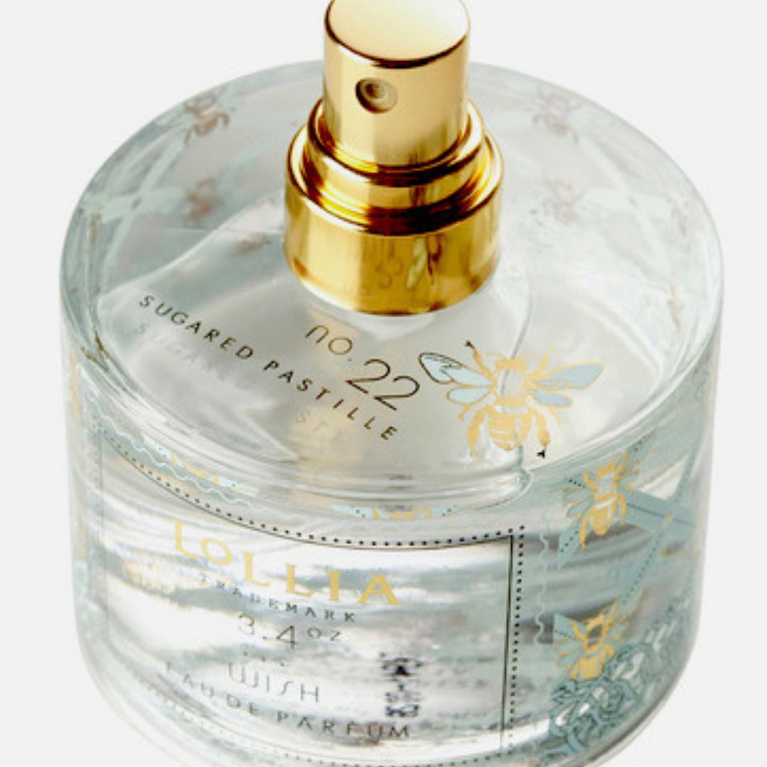 etched perfume bottle